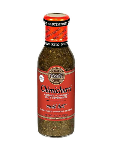 Gaucho Ranch Hot Chimichurri Sauce Amigo Foods