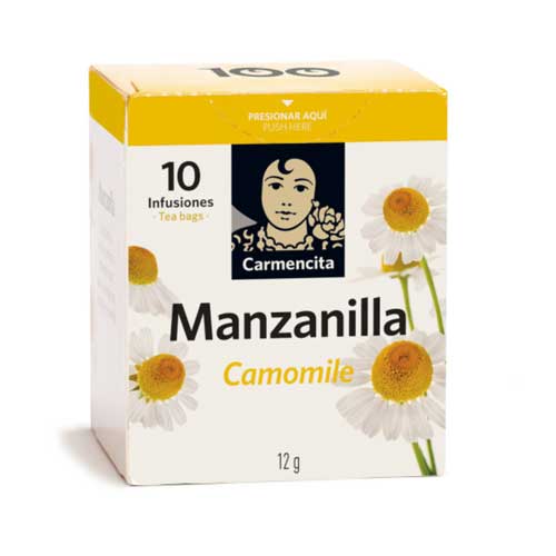 La Virginia Hierbas Manzanilla con Anís Chamomile & Anise Tea In Bags (box  of 25 bags)