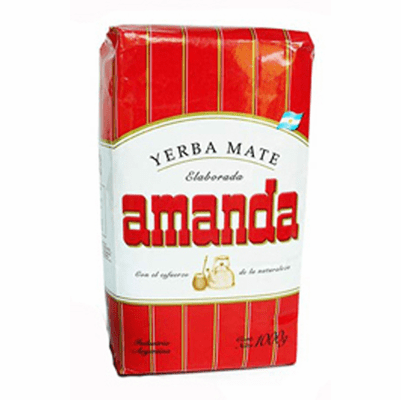 Amanda Yerba Mate Elaborada  Buy Online Amanda Yerba Mate with Stems –  Amigo Foods Store