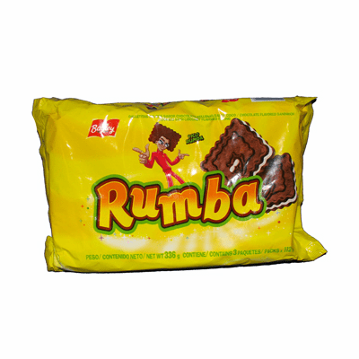 Rumba Galletas Dulces De Sabor Chocolate Rellenas Con Coco 336 grs – Amigo  Foods Store