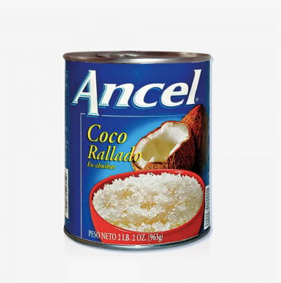 Ancel Coco Rallado en Almibar - Grated Coconut in Heavy Syrup