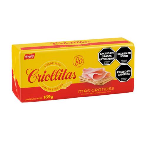 Bagley Criollitas Galletitas