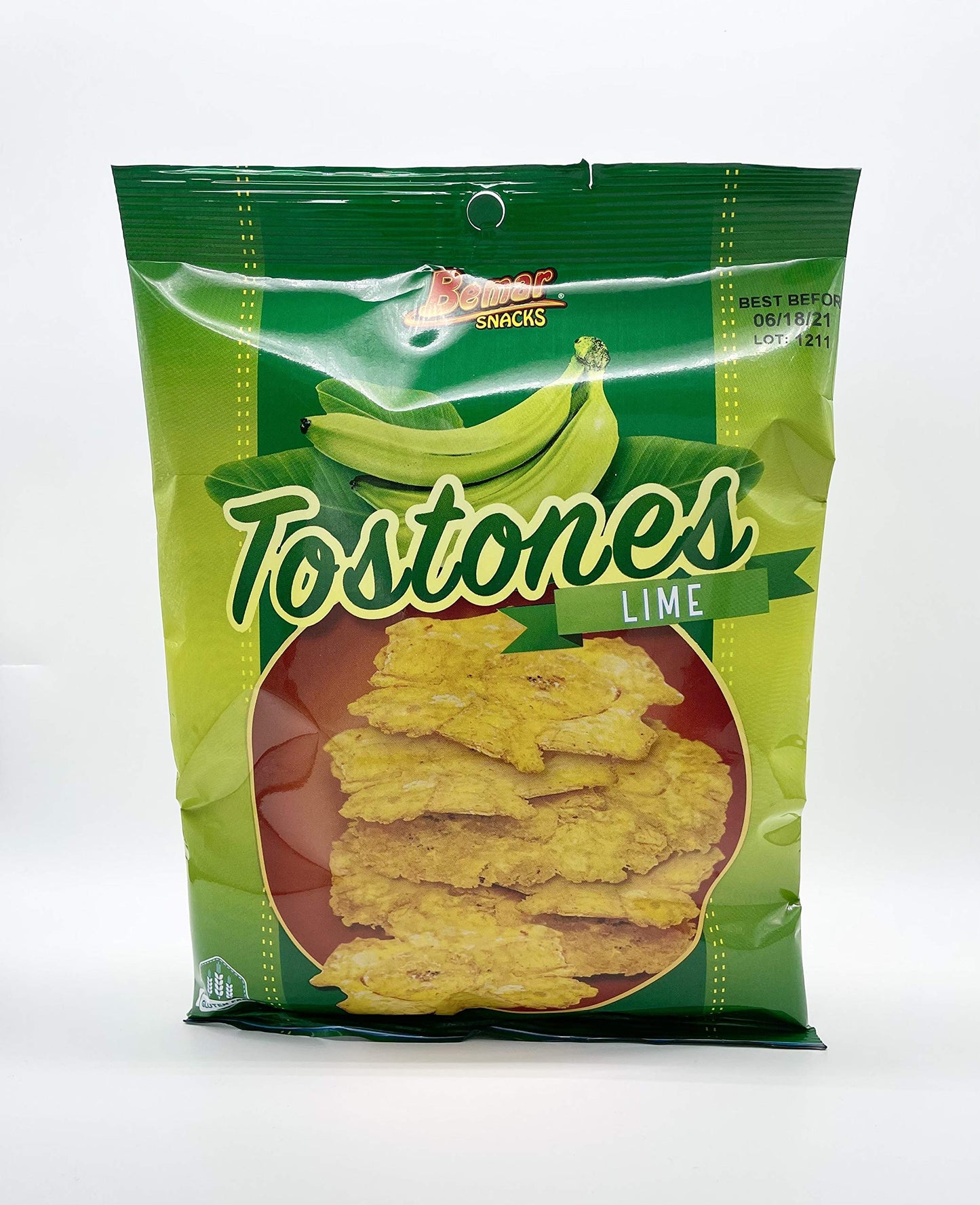 Bemar Snacks Tostones Lime 4 oz