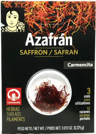 Carmencita Azafran Español - Spanish Saffron Threads
