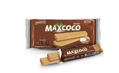 Colombina Max Coco - Coconut Cream Wafer Cookies