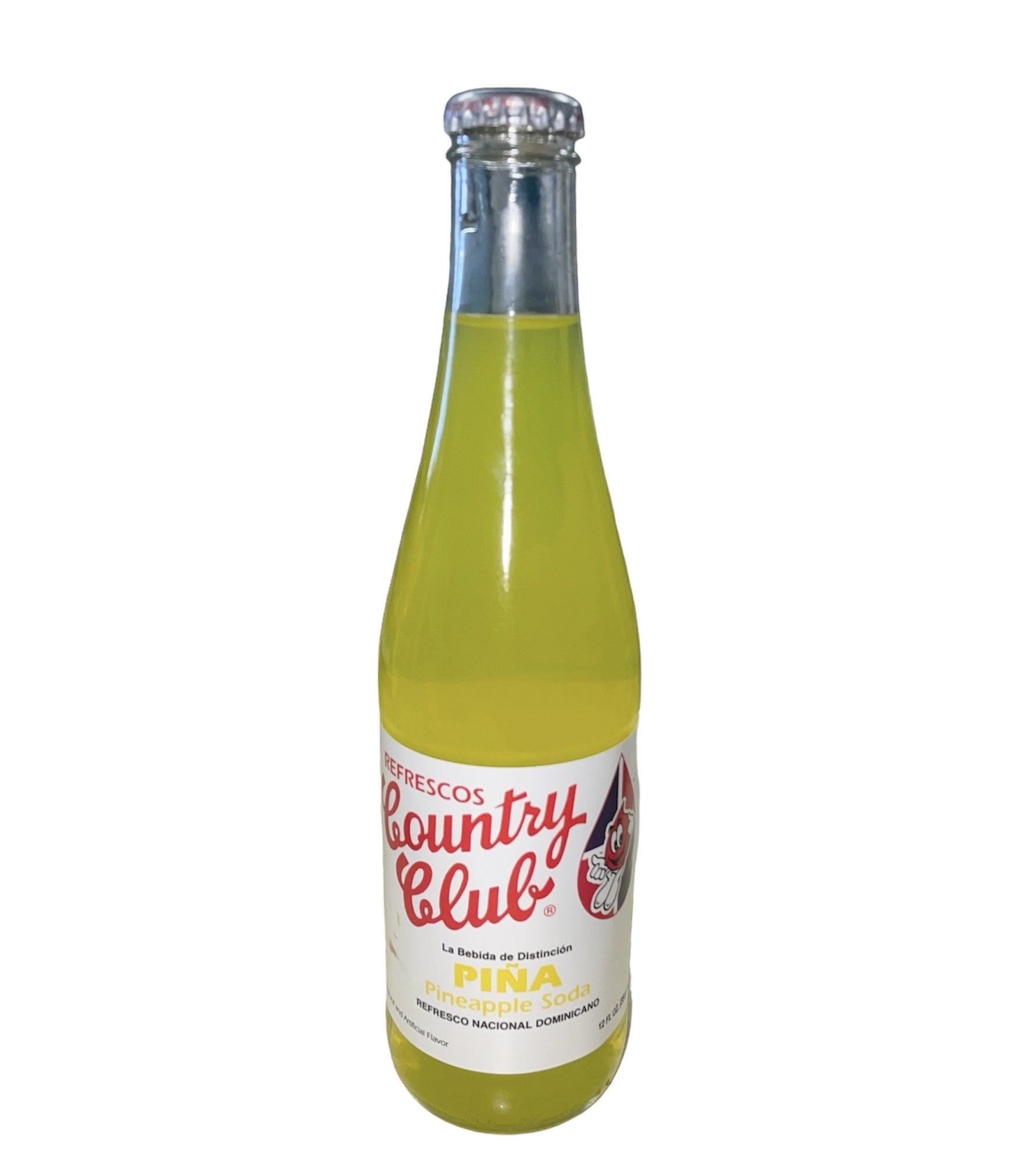 Country Club Piña Soda 12 oz | Amigo Foods