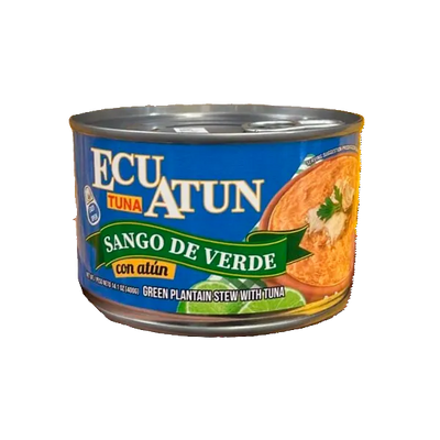 Ecuatun Sango de verde con atun 14 oz