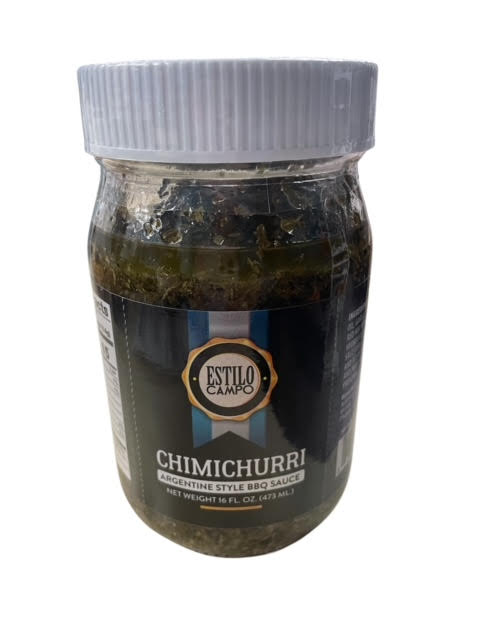 Estilo Campo Chimichurri Argentine Style BBQ Sauce 16 oz