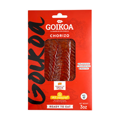 Goikoa Chorizo Sliced 3 oz