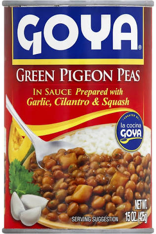 Goya Gandules Verdes Guisadas 15 oz.