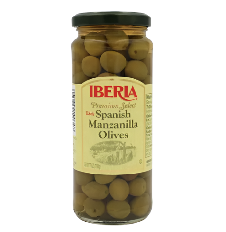 Iberia Premium Select Whole Spanish Manzanilla Olives 