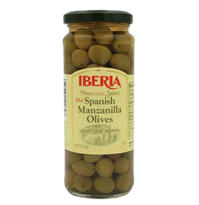 Iberia Premium Select Whole Spanish Manzanilla Olives 