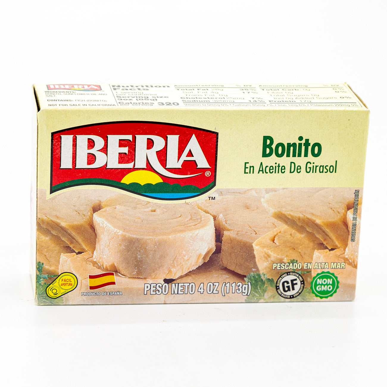 Iberia Bonito in Sunflower Oil 4 oz