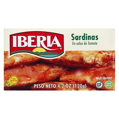 Iberia Sardines in Tomato Sauce 4.2 oz