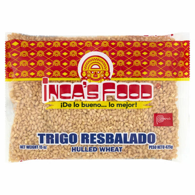 Inca's Food Trigo Resbalado, Hulled Wheat 15 oz