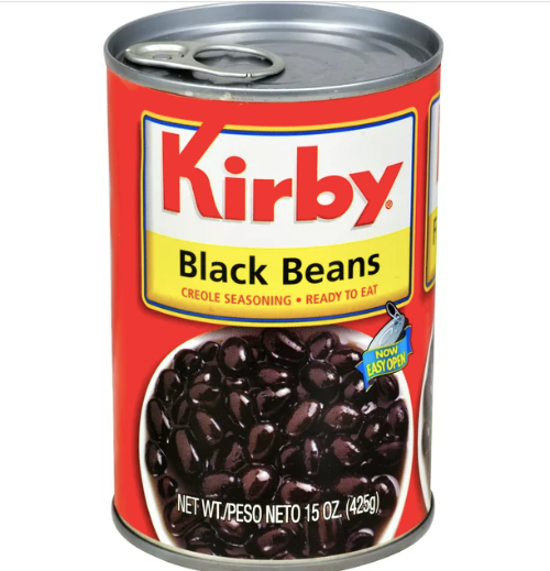 Kirby Black Beans Cuban Style