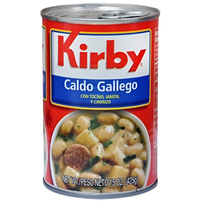 Kirby Galician Brand Soup - Caldo Gallego con Tocino, Jamon y Chorizo