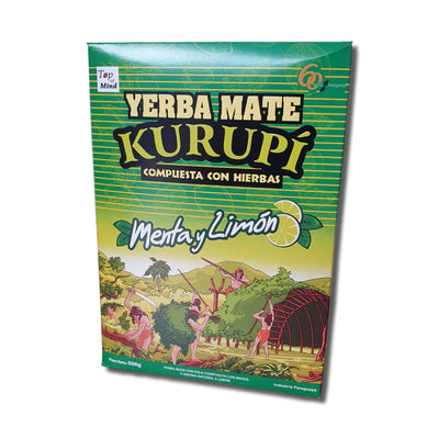 Kurupí Yerba Mate Compuesta Especial Menta y Limon 500 grs