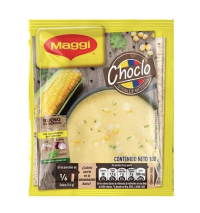 Maggi Sopas de Mi Tierra Choclo 