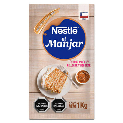 NESTLE Manjar dulce de leche 1 Kilo.