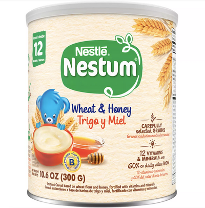 Nestum Cereal Trigo Con Miel 11.6 oz