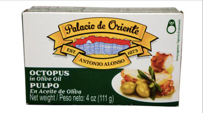 Palacio de Oriente Octopus In Olive Oil