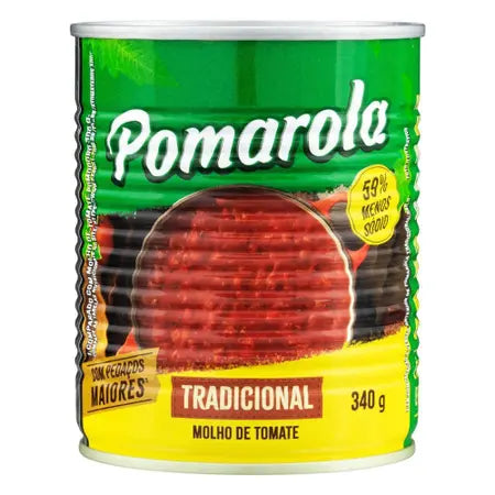 Pomarola Tomato Sauce Tradicional Net.Wt 340 g