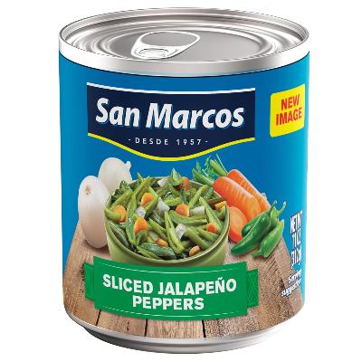 San Marcos Sliced Jalapeño Peppers 