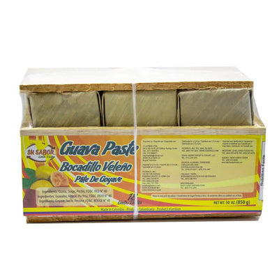 SU SABOR Bocadillo Veleno caja Madera 850 g. (18 unidades)