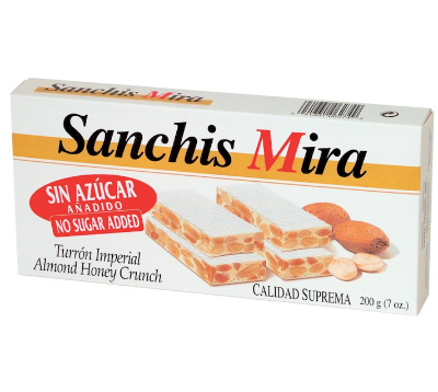 Sanchis Mira Sin Azucar Turron Alicante