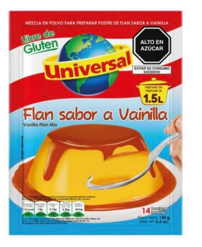 Universal Flan de Vainilla