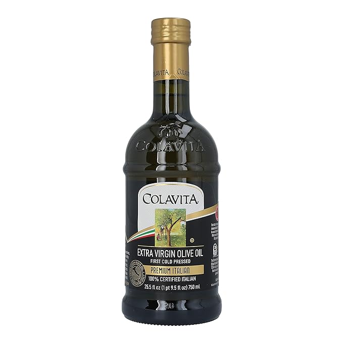 Colavita Premium Italian Extra Virgin Olive Oil 750 ml Glass Bottle