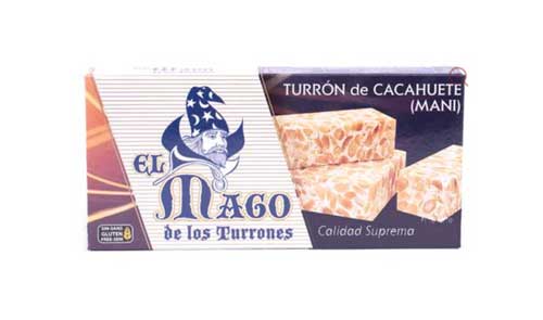 El Mago Turrón Duro de Cacahuete (Mani) Calidad Supreme