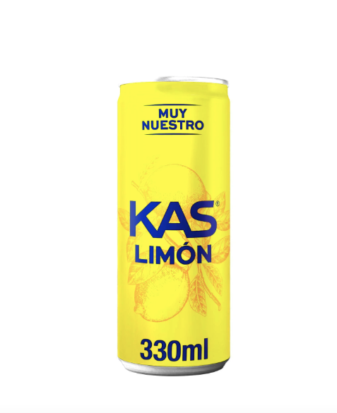 KAS Limon Soda 12 oz Cans