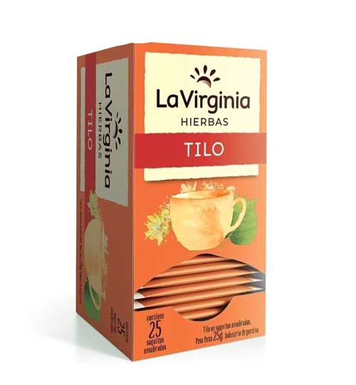 La Virginia Tilo Hierbas - Linden Tea Bags 