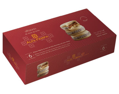 Alfa Pampa alfajores de dulce de leche con coco rallado 12.69 oz