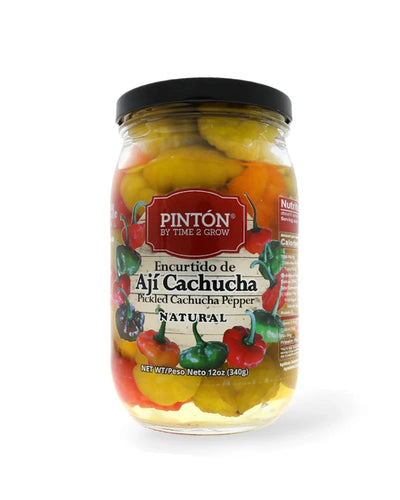 Pinton Aji Cachucha Pickled Cachuca Pepper Net Wt 12 Oz