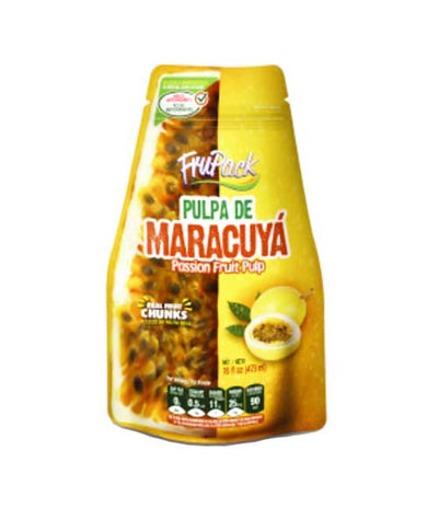 Pulpa de Maracuya - Passion Fruit Pulp Frupack 1 ib.