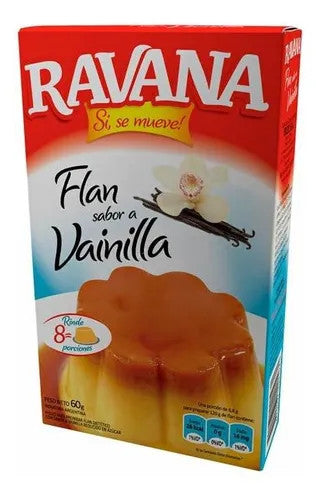 Ravana Flan Sabor a Vainilla 60 g