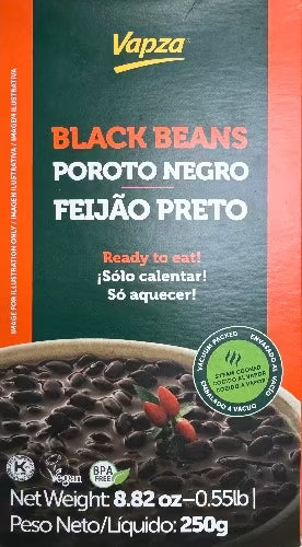 Vapza Black Beans, Feijao Preto