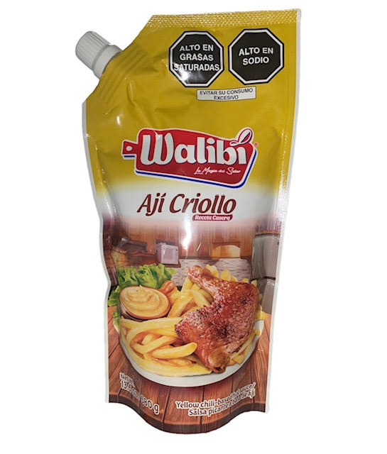 Walibi Aji Criollo Salsa Picante a Base De Aji