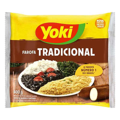Yoki Farofa Tradicional - Farinha de Mandioca Temperada
