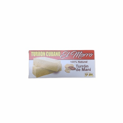 El Morro Turron Cubano 100 % Natural Turron De Mani 