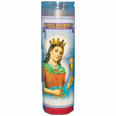 BUY SANTA BARBARA - Prayer Candle – Amigo Foods